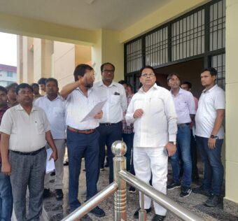 Hon'ble Minister Backward Classes Welfare Department and Divyangjan Empowerment Department inspected the new school under construction